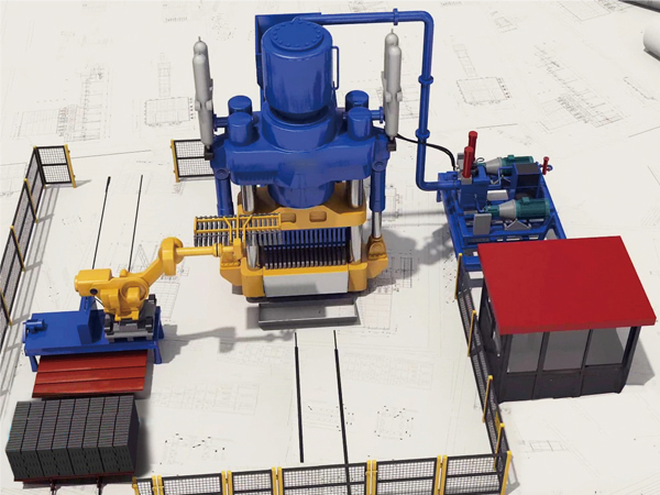 智能型液壓成型機生產(chǎn)線